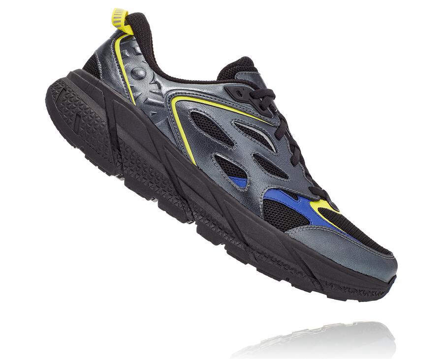 Running Shoes Mens - Hoka One One X Opening Ceremony Bm Clifton - Black - VPUMZJS-68